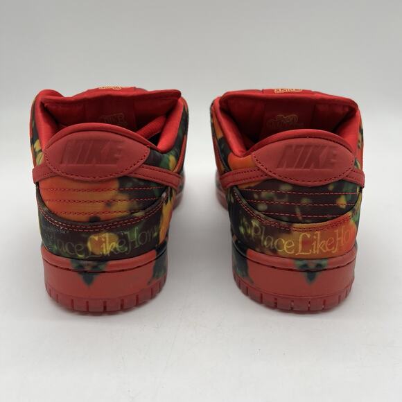 Mens Size 7.5 Nike SB Dunk Low Pro Woo QS Gym Red Skateboard Shoe FZ1291 600 NEW